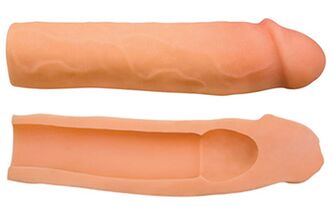 Accesorio Cyberskin para o engrosamento do pene