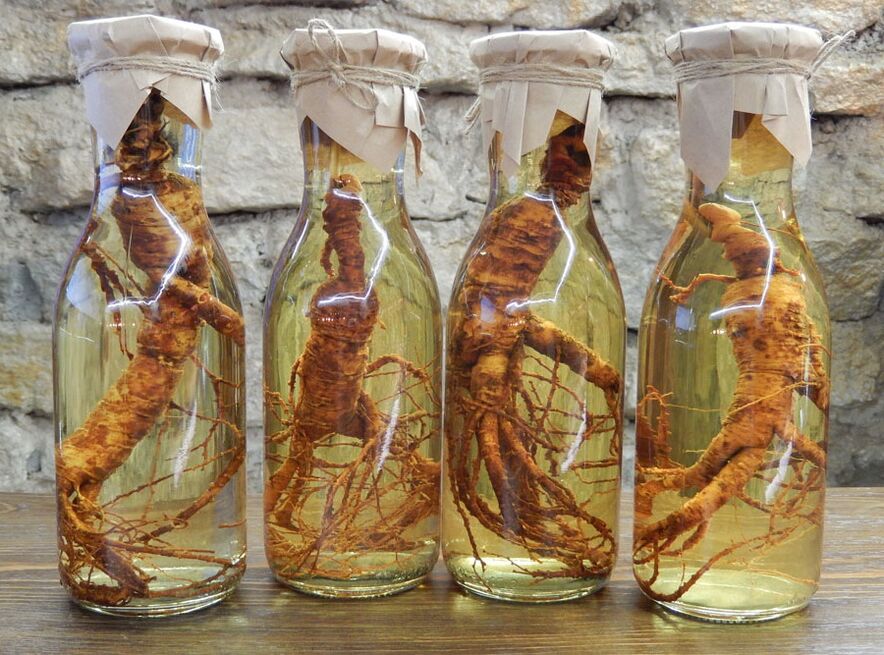 Tomar tintura de ginseng axuda a aumentar a cabeza do pene